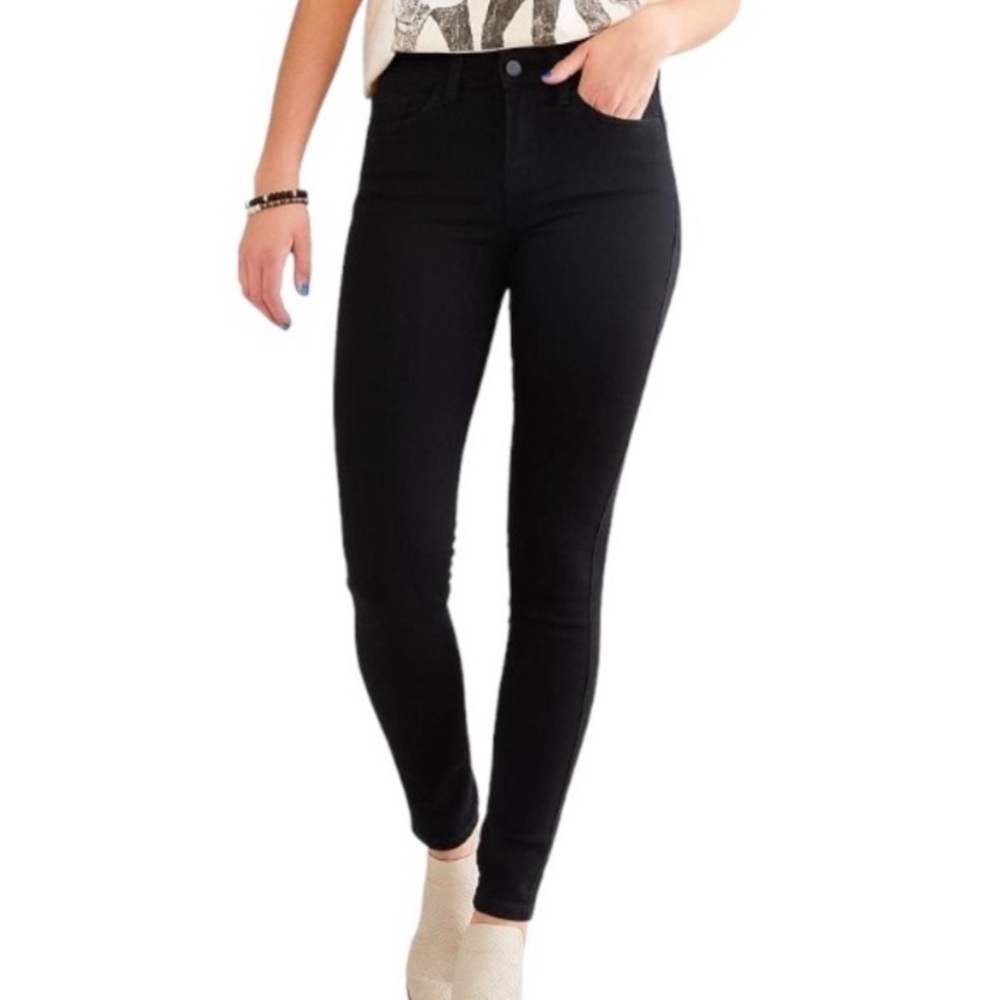 FLYING MONKEY BLACK STRAIGHT LEG DENIM